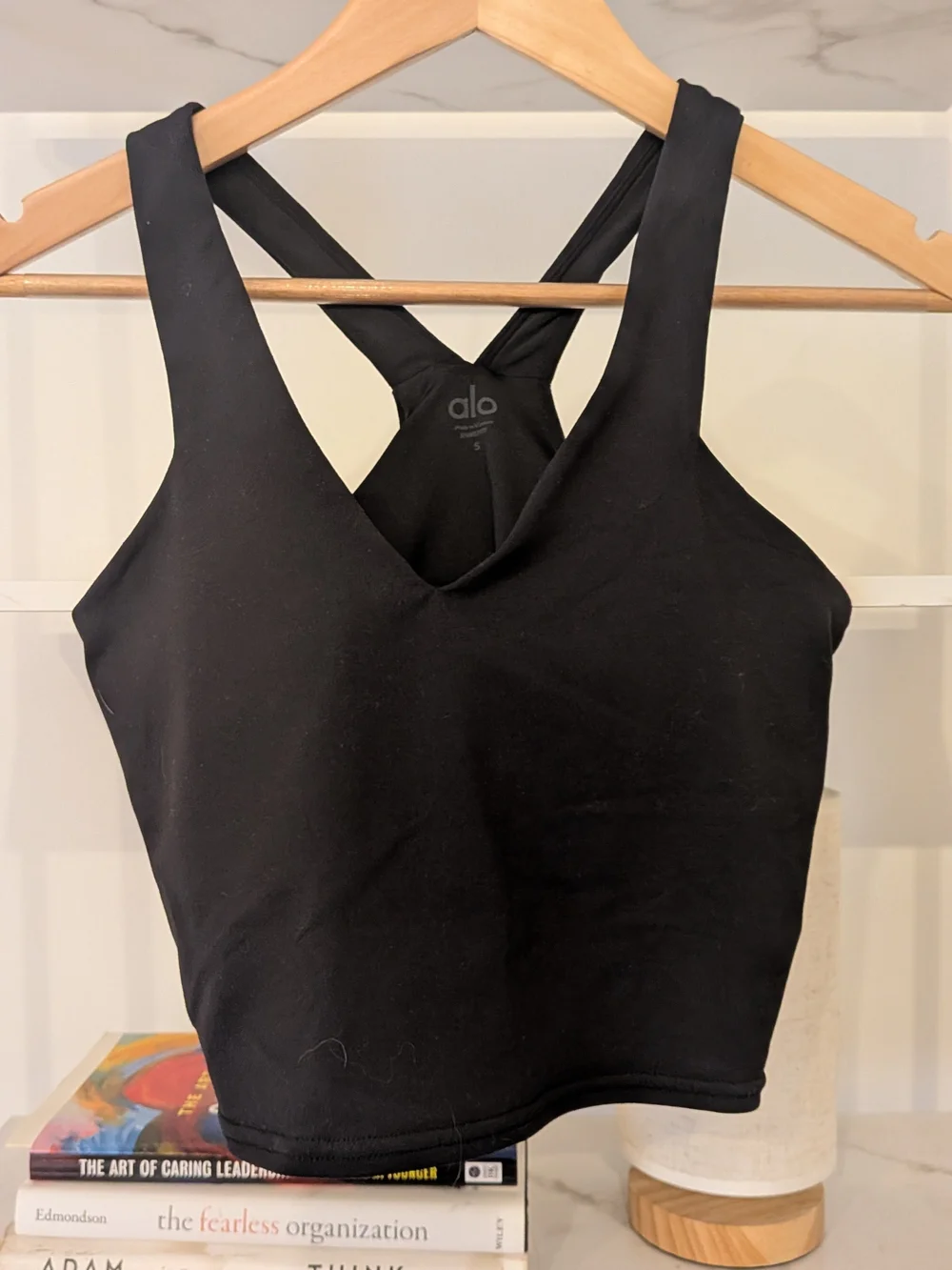 ALO Airbrush Real Tank Bra: With Pads!
